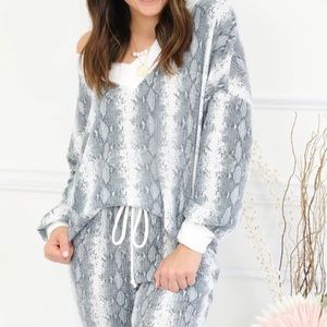 Snakeskin loungewear